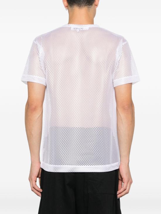 26SS 꼼데가르송 반팔 티셔츠 AXT351051 WHITE - COMME DES GARCONS