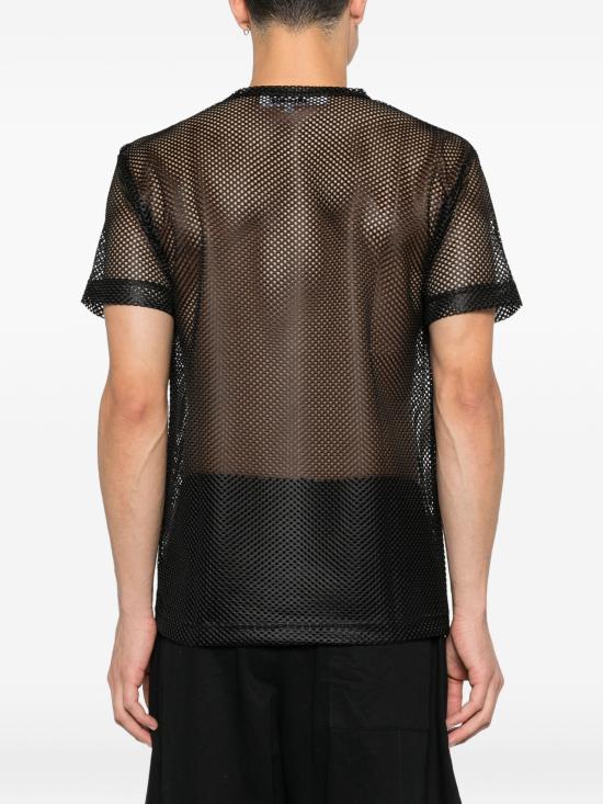 26SS 꼼데가르송 반팔 티셔츠 AXT351051 BLACK - COMME DES GARCONS