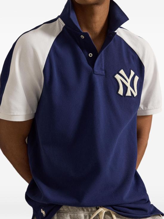 26SS 폴로 랄프로렌 폴로 티셔츠 710B14466001 DARKCOBALT - POLO RALPH LAUREN