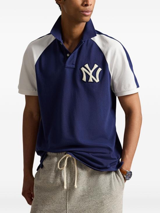 26SS 폴로 랄프로렌 폴로 티셔츠 710B14466001 DARKCOBALT - POLO RALPH LAUREN