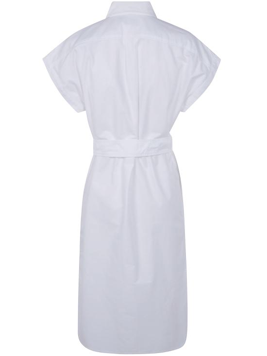 26SS 폴로 랄프로렌 미디 원피스 211A12907 002 WHITE - POLO RALPH LAUREN