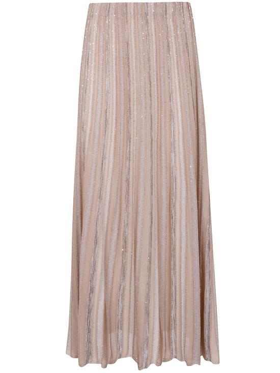 26SS 디익스테리어 롱 스커트 62252R 4 BROWN