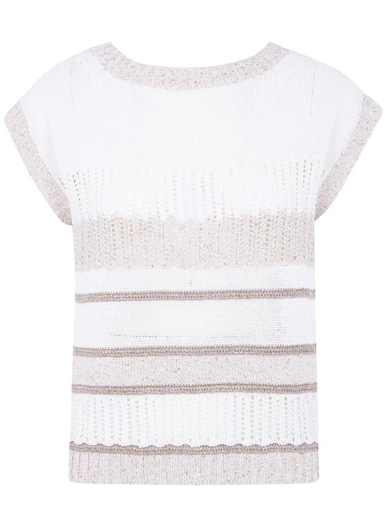 26SS 디익스테리어 민소매 티셔츠 62329R 01 WHITE
