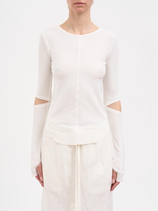 26SS 안드레아 야코브 스웨터 N26WTIB44MODAL10 WHITE