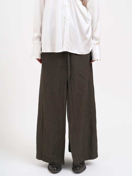26SS 안드레아 야코브 롱 스커트 N26WSFT77VISCOSECOTTON01 BROWN - ANDREA YA'AQOV