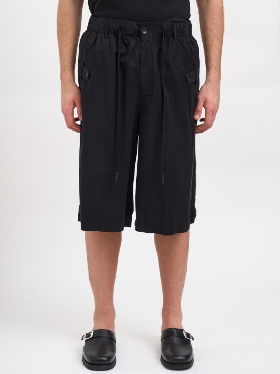 26SS 안드레아 야코브 숏팬츠 N26MUBO34COTTONCUPRO09 BLACK