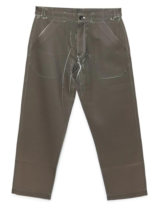 25SS 꼼데가르송 스트레이트 팬츠 FOP503S25 KHAKI