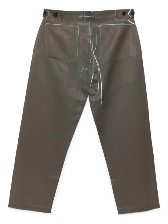 25SS 꼼데가르송 스트레이트 팬츠 FOP503S25 KHAKI - COMME DES GARCONS