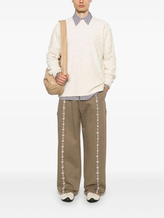 25SS 꼼데가르송 긴팔 티셔츠 HOT013S25 ECRU - COMME DES GARCONS