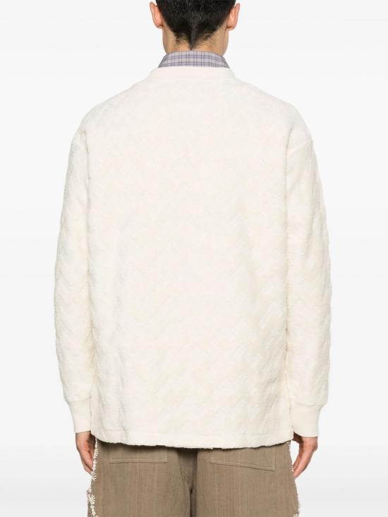 25SS 꼼데가르송 긴팔 티셔츠 HOT013S25 ECRU - COMME DES GARCONS