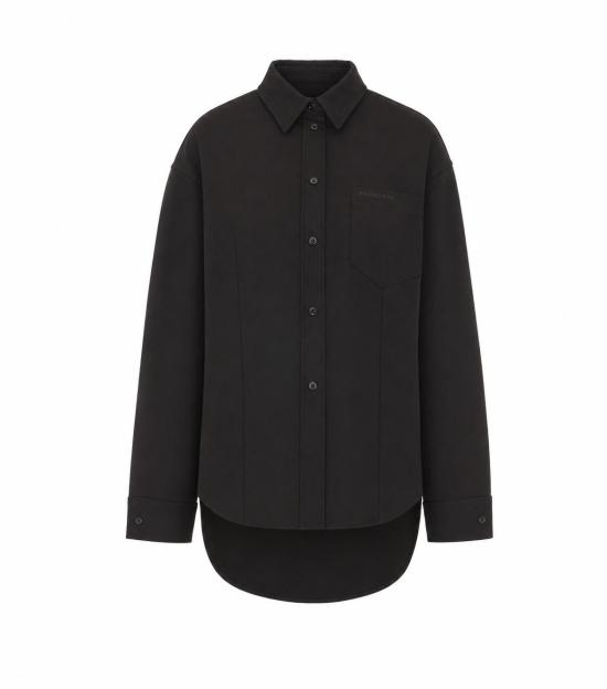 26SS 발렌시아가 블라우스 872318 TUP181000 Black