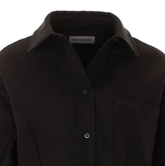 26SS 발렌시아가 블라우스 872318 TUP181000 Black - BALENCIAGA