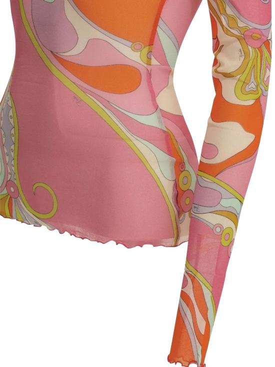26SS 에밀리오푸치 긴팔 티셔츠 6HJM466H739 027 Multicolor - EMILIO PUCCI