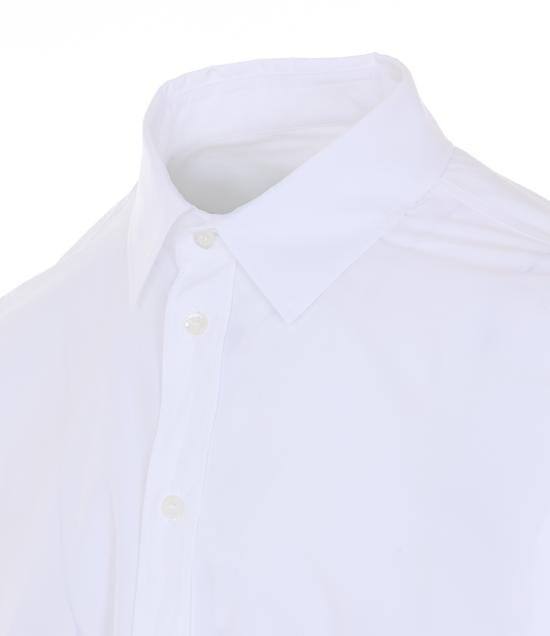 26SS 발렌시아가 레이스 업 셔츠 857835 TRM289000 White - BALENCIAGA