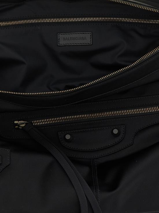 26SS 발렌시아가 르 시티 모토 미디움 846186 2AB9J 1000 BLACK DOM - BALENCIAGA
