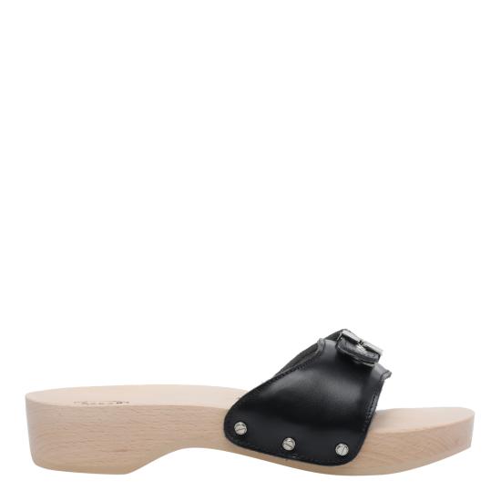 26SS 숄 뮬/슬리퍼 F01215 1004 Black
