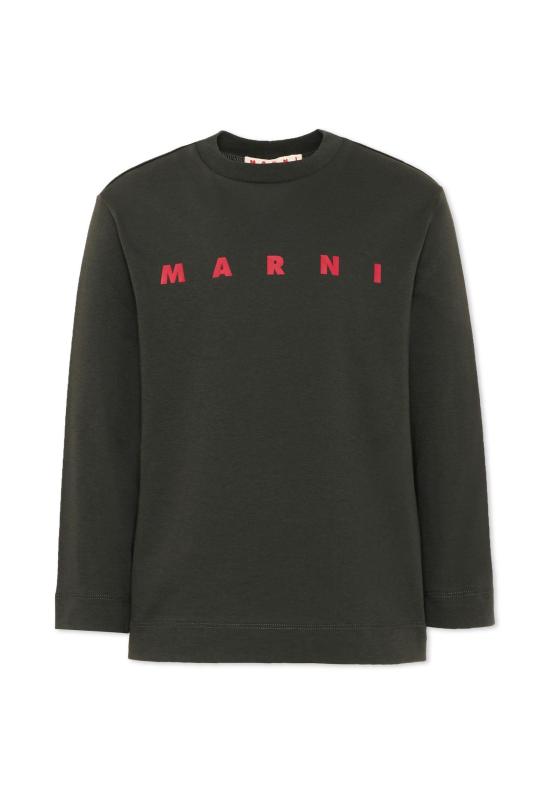 26FW [키즈] 마르니 티셔츠 M01603 M00RF 0M924 GREY