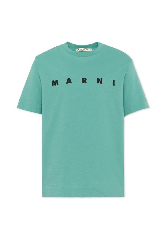 26FW [키즈] 마르니 티셔츠 M002MV M00RF 0M545 GREEN