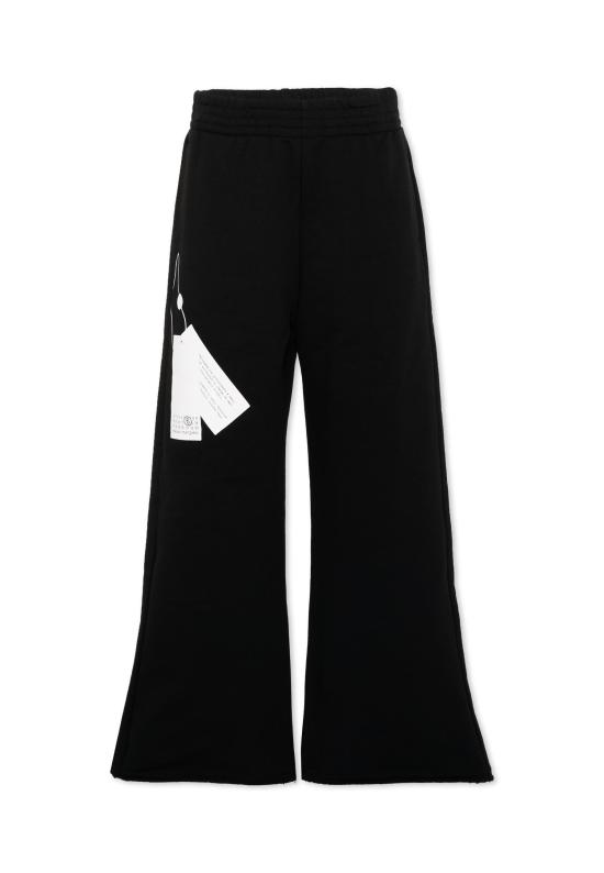26FW [키즈] MM6 메종마르지엘라 트레이닝/조거 팬츠 M61158 MM02X M6900 BLACK