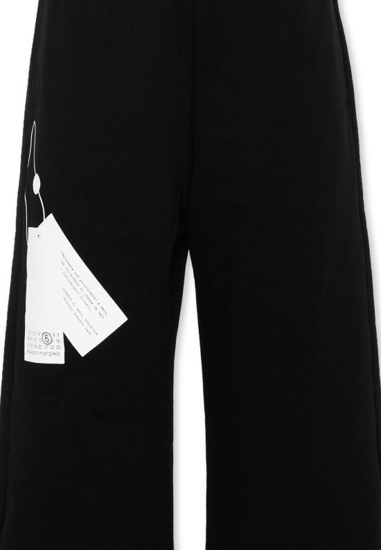 26FW [키즈] MM6 메종마르지엘라 트레이닝/조거 팬츠 M61158 MM02X M6900 BLACK - MM6 MAISON MARGIELA