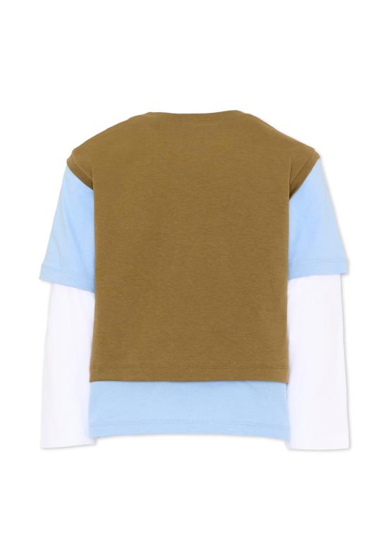 26FW [키즈] 마르니 티셔츠 M01953 M00RF 0M721 MULTICOLOR - MARNI