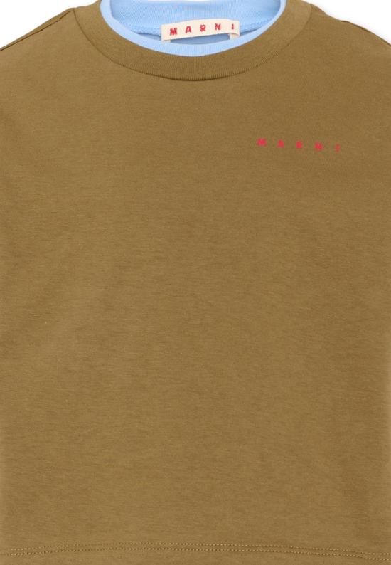 26FW [키즈] 마르니 티셔츠 M01953 M00RF 0M721 MULTICOLOR - MARNI