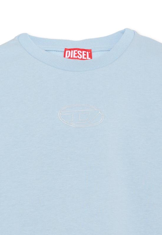 26FW [키즈] 디젤 캐시미어 니트 J03017 KYAZ3 K80U LIGHT BLUE - DIESEL