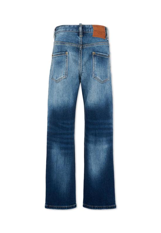 26FW [키즈] 디스퀘어드2 진 DQ2252 D0AHR DQ01 DENIM - DSQUARED2