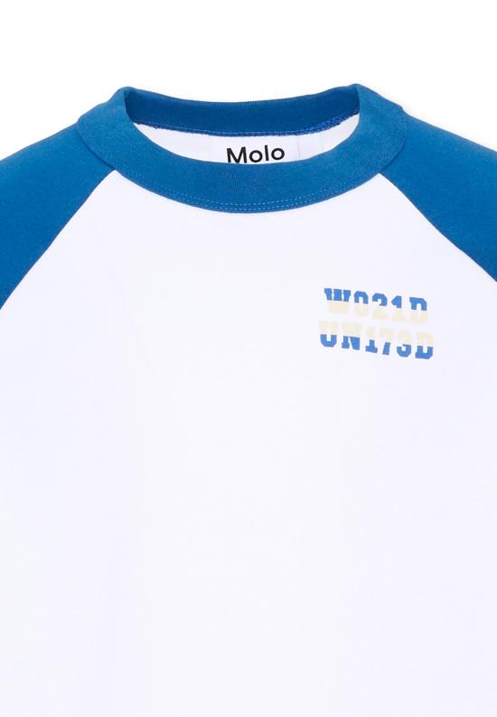 26FW [키즈] 몰로 티셔츠 1W26A408 9928 WHITE - MOLO
