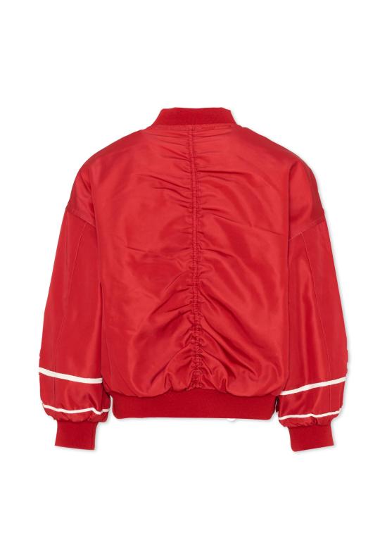 26FW [키즈] 스텔라 맥카트니 봄버 자켓 TZ2A27 Z2327 411 RED - STELLA MCCARTNEY