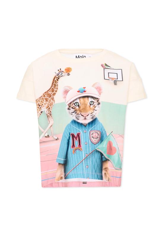 26FW [키즈] 몰로 티셔츠 2W26A209 5804 MULTICOLOR