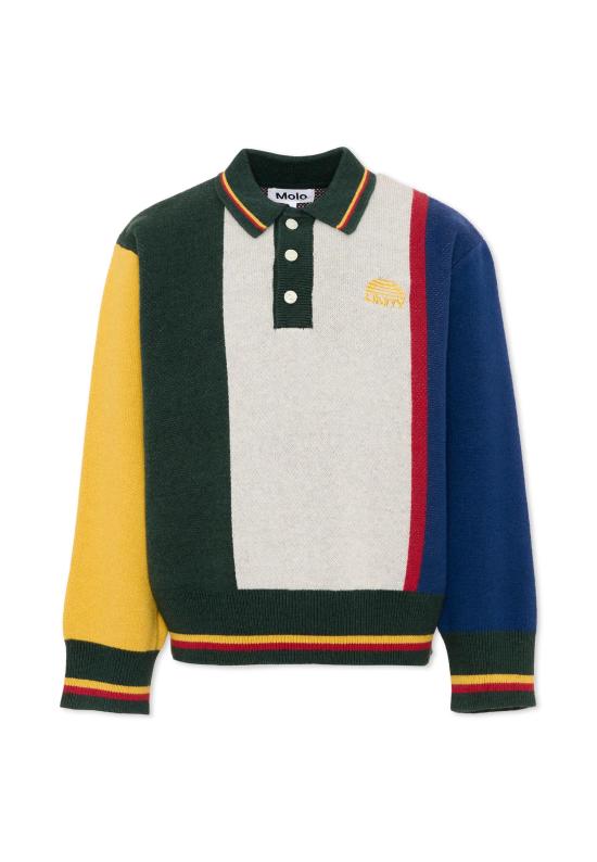 26FW [키즈] 몰로 폴로 셔츠 1W26K204 9937 MULTICOLOR