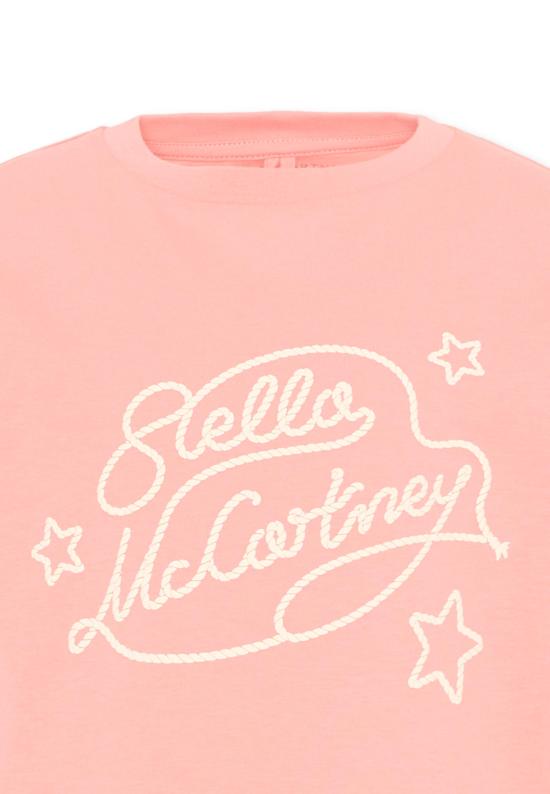 26FW [키즈] 스텔라 맥카트니 티셔츠 TZ8B41 Z3931 51Q PINK - STELLA MCCARTNEY