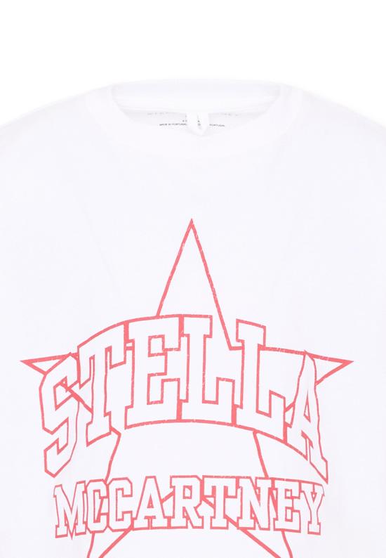 26FW [키즈] 스텔라 맥카트니 티셔츠 TZ8B11 Z3931 100 WHITE - STELLA MCCARTNEY