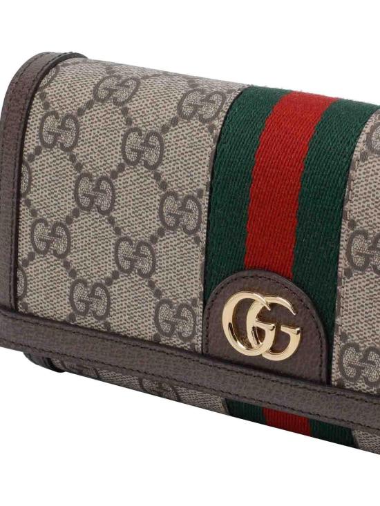 26SS 구찌 오피디아 체인 월렛 77230996IWG8745 Brown - GUCCI