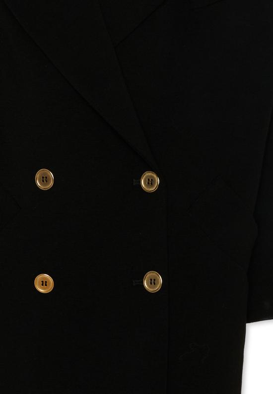 26FW [키즈] 발망 코트 BZ2A50 J0371 930OR BLACK - BALMAIN