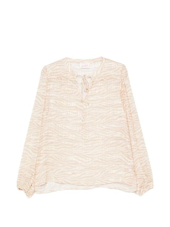 26SS 세인트바쓰 블라우스 HRP001 02179L SILK VOILE LUREX ZEBRA COLOR 1011