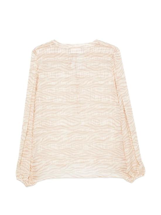 26SS 세인트바쓰 블라우스 HRP001 02179L SILK VOILE LUREX ZEBRA COLOR 1011 - MC2 SAINT BARTH