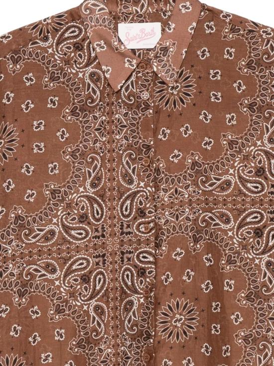 26SS 세인트바쓰 블라우스 BRIG001 01354L SILK VOILE BANDANNA ROUND 18 - MC2 SAINT BARTH