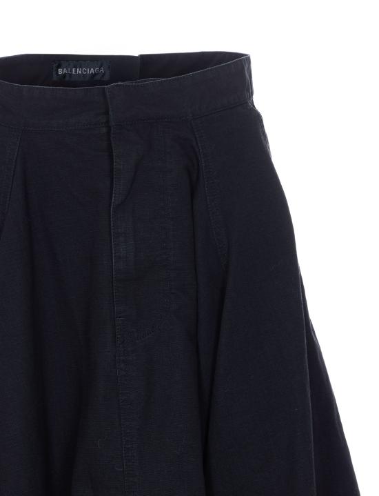 26SS 발렌시아가 고뎃 맥시 스커트 857766 TQP131000 Black - BALENCIAGA