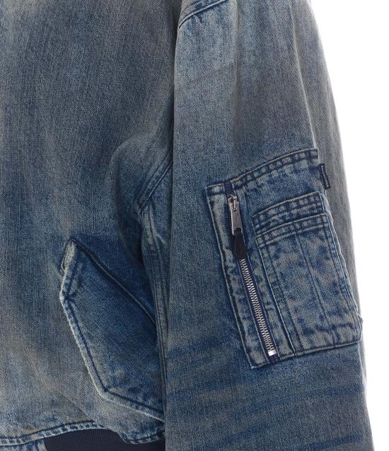 26SS 발렌시아가 데님 자켓 850058 TTW661505 Blue - BALENCIAGA