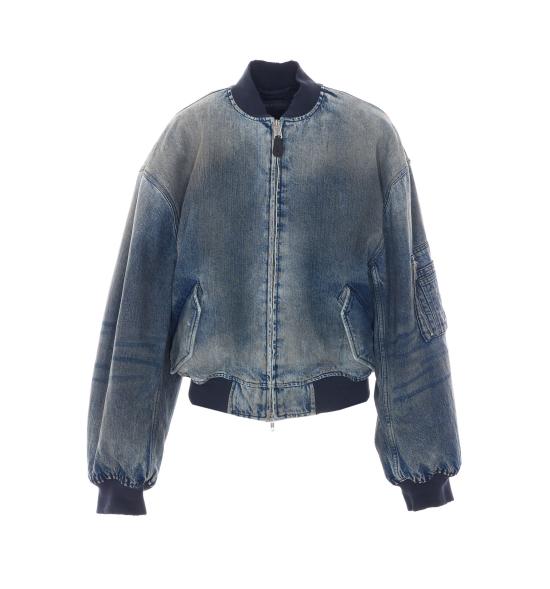 26SS 발렌시아가 데님 자켓 850058 TTW661505 Blue