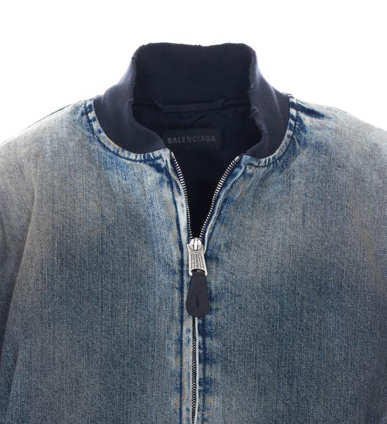 26SS 발렌시아가 데님 자켓 850058 TTW661505 Blue - BALENCIAGA