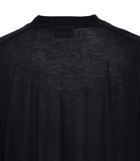 26SS 발렌시아가 롱 원피스 871740 TUVC91000 Black - BALENCIAGA