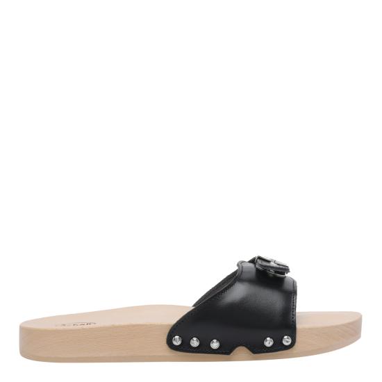 26SS 숄 뮬/슬리퍼 F00786 1004 Black
