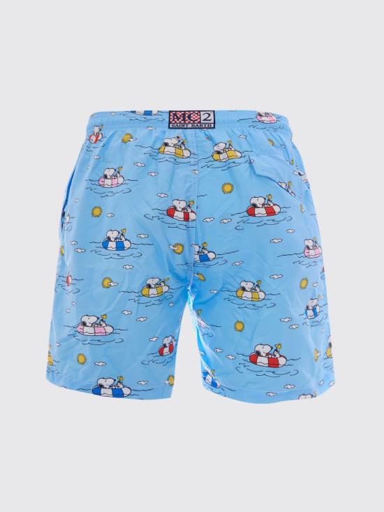 26SS 세인트바쓰 스윔팬츠 LIG0001 02652L Gnawed Blue - MC2 SAINT BARTH