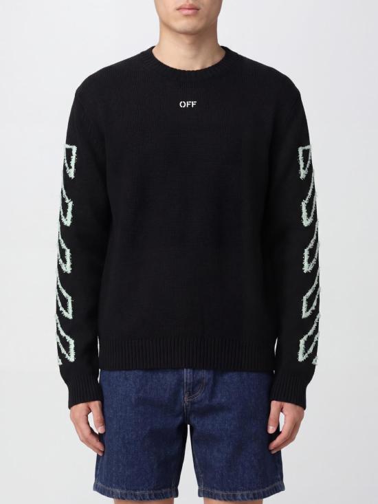 26SS 오프화이트 스웨터 44MHE087S26K001 0001 Burgundy