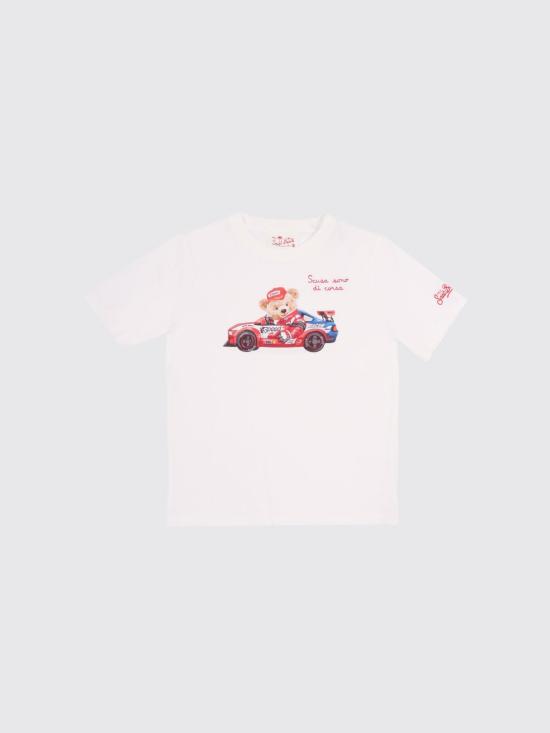 26SS [키즈] 세인트바쓰 티셔츠 DNV0001 00292L White 1