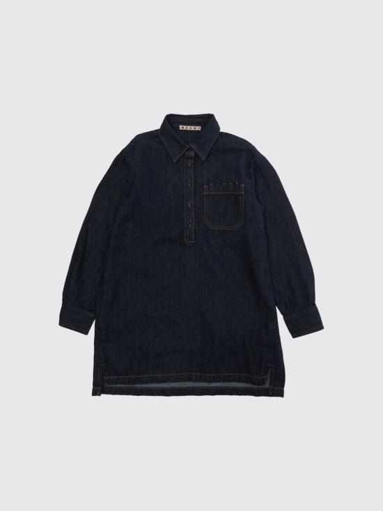 26SS [키즈] 마르니 원피스 M01809M00WG 0M01 Denim