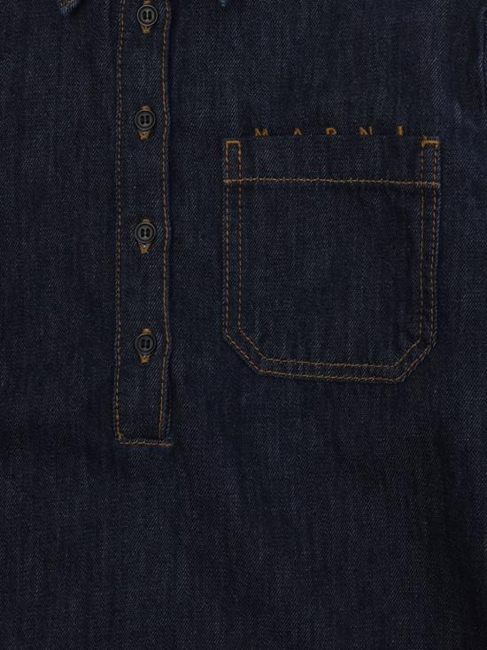 26SS [키즈] 마르니 원피스 M01809M00WG 0M01 Denim - MARNI